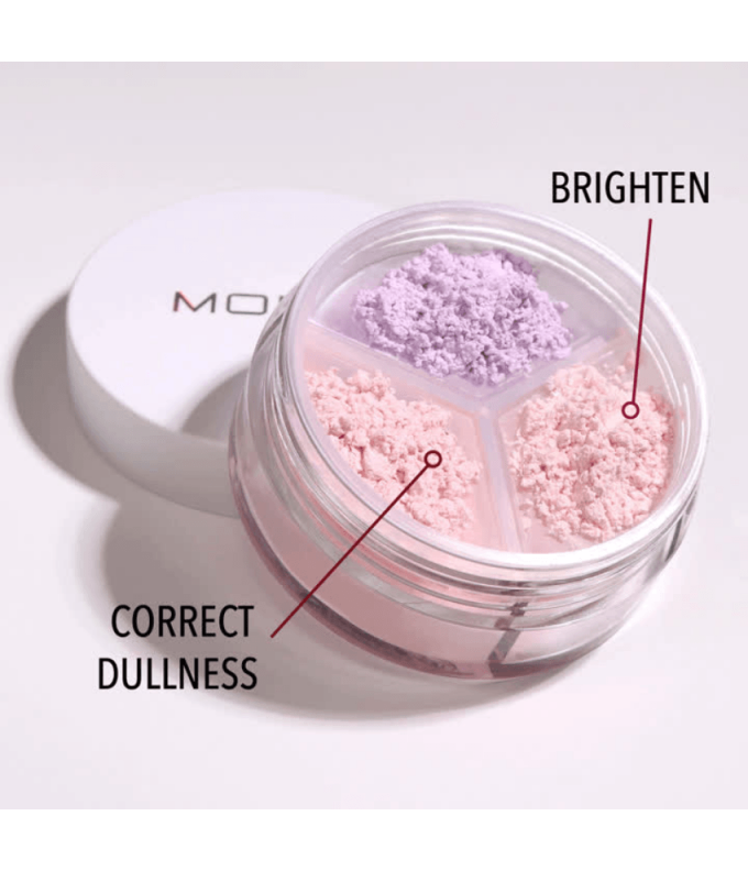 Lahtine Asetuspulber Set & Correct Powder Rose Pink 005