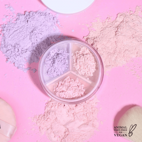 Lahtine Asetuspulber Set & Correct Powder Rose Pink 005