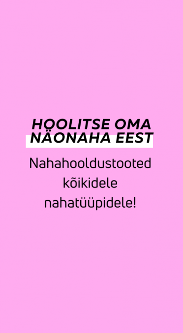 Hoolitse oma näonaha eest