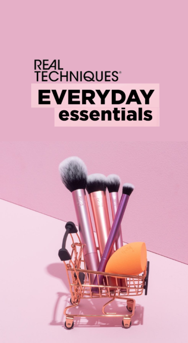 Real Techniques Everyday Essentials Makeup Brush Set