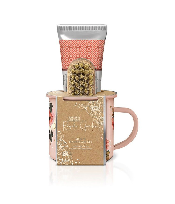 Royale Garden Peach, Peony & Jasmine Kätehoolduskomplekt (3 tk.)
