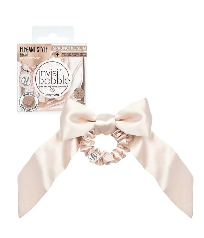  Juuksekumm Sprunchie Slim Ballerina Ribbon