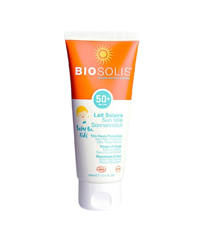  Ökoloogiline Päikesepiim Lastele SPF50+ 100ml