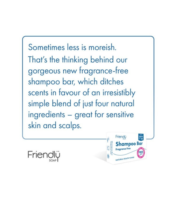  Fragrance Free Juuste Šampoon Seep 95g