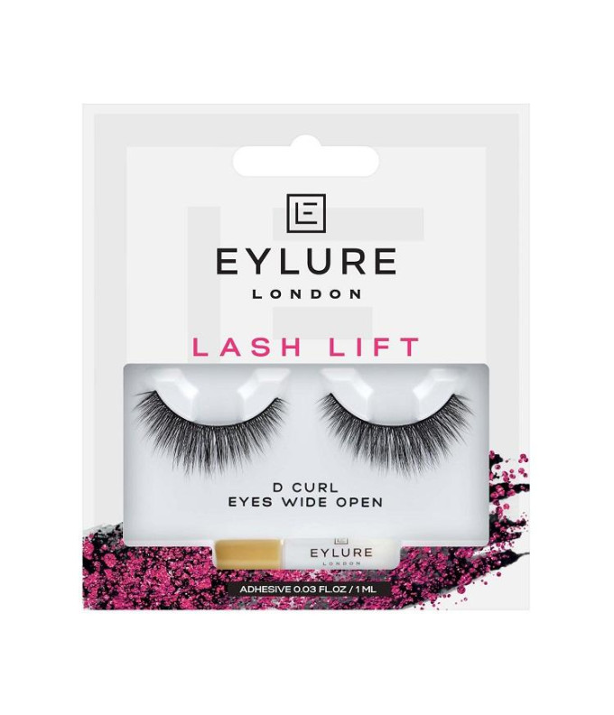 Liimitavad Kunstripsmed Lash Lift D Curl Eyes Wide Open