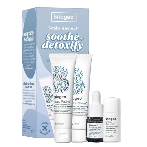 Scalp Revival Soothe + Detoxify Juuksehoolduskomplekt (4 tk.)