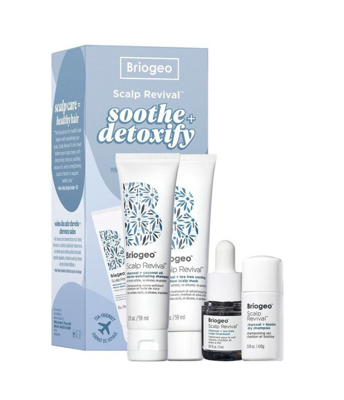 Scalp Revival Soothe + Detoxify Juuksehoolduskomplekt (4 tk.)