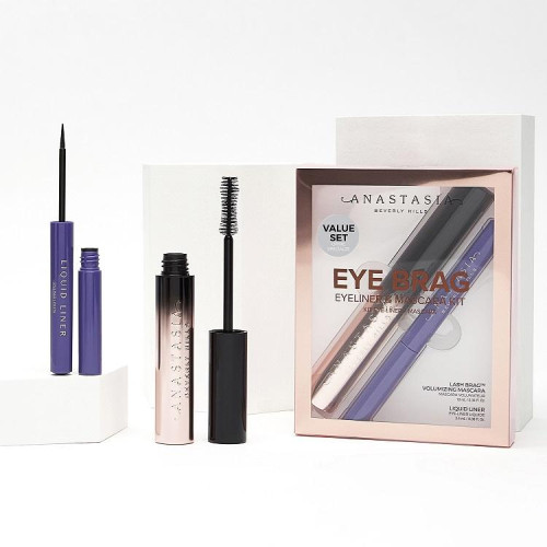 Komplekt Eye Brag Eyeliner & Mascara Kit
