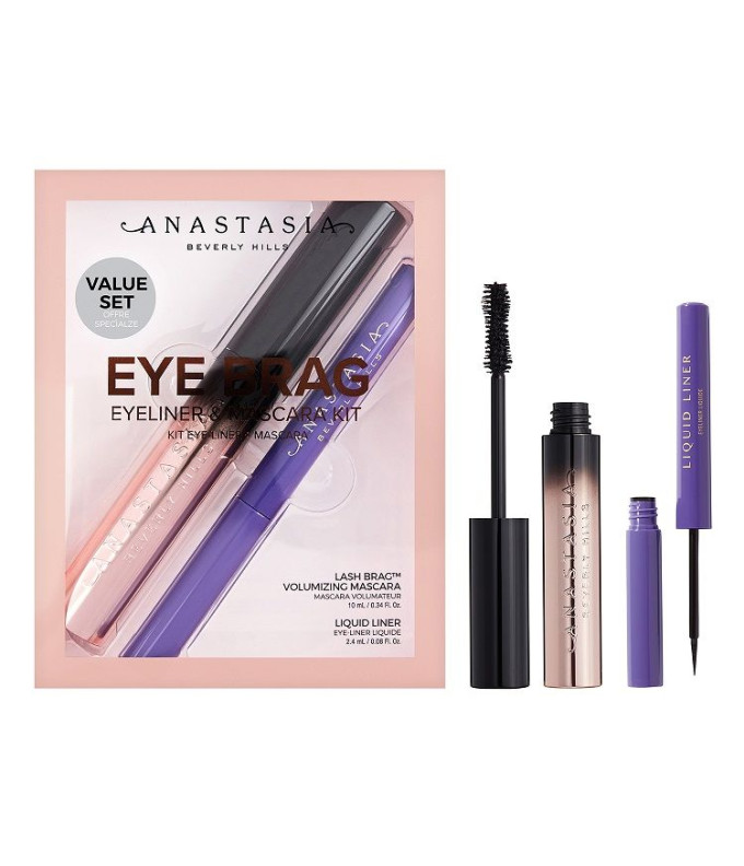 Komplekt Eye Brag Eyeliner & Mascara Kit