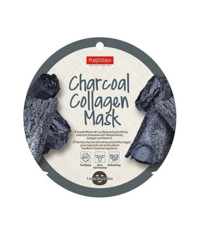  Charcoal Collagen Söega Ja Kollageeni Näomask