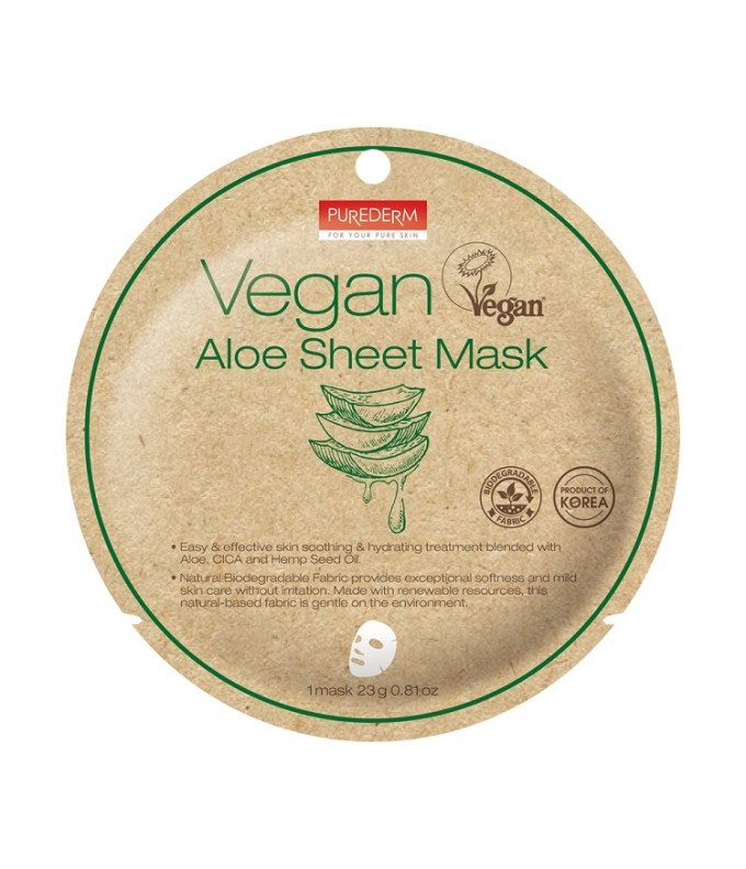  Vegan Aloe Näomask