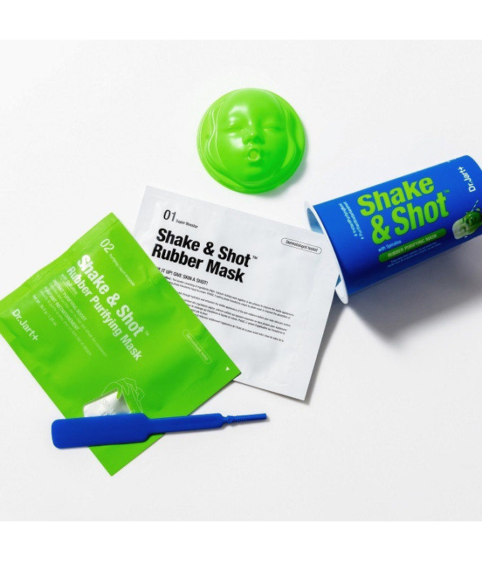 Shake And Shot Rubber Purifying Näomask
