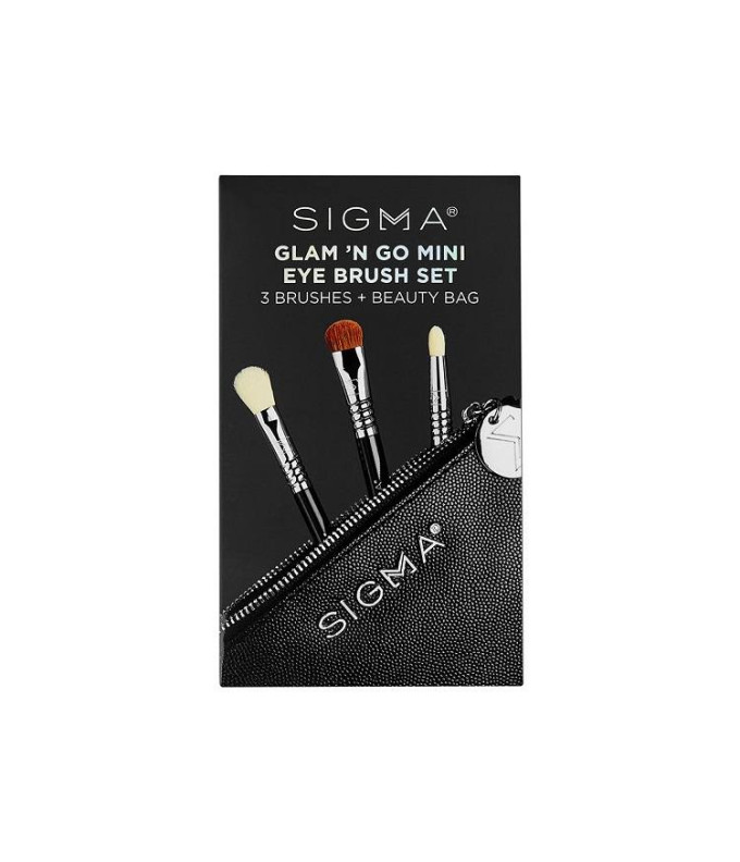  Meigipintslite Komplekt Glam 'N Go Mini (3 tk.)