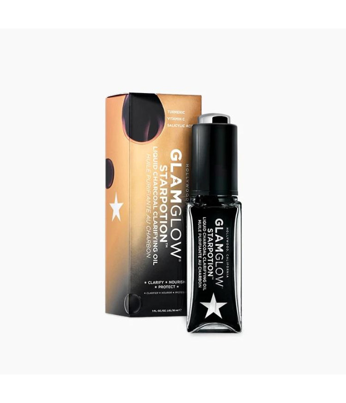 GlamGlow Starpotion™ Liquid Charcoal Clarifying Oil