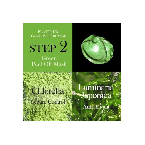 Omg! Platinum Green Facial Mask Kit