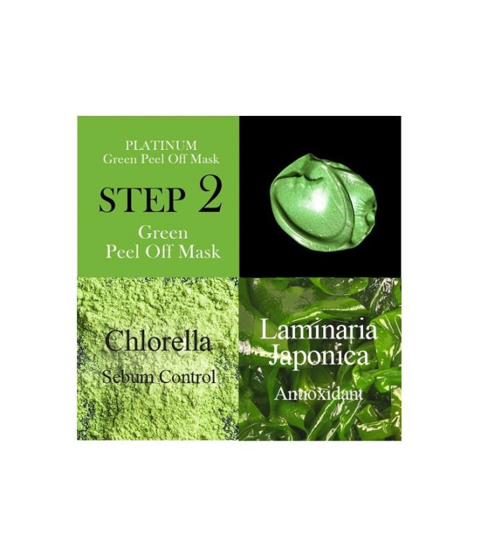 Omg! Platinum Green Facial Mask Kit
