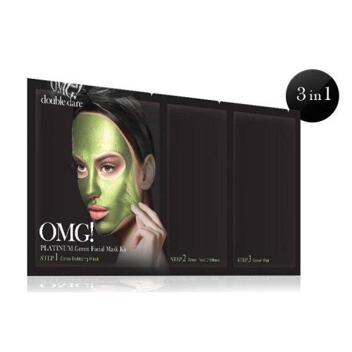 Omg! Platinum Green Facial Mask Kit