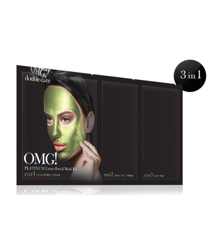 Omg! Platinum Green Facial Mask Kit