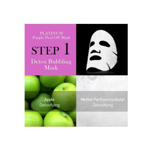Omg! Platinum Purple Facial Mask Kit