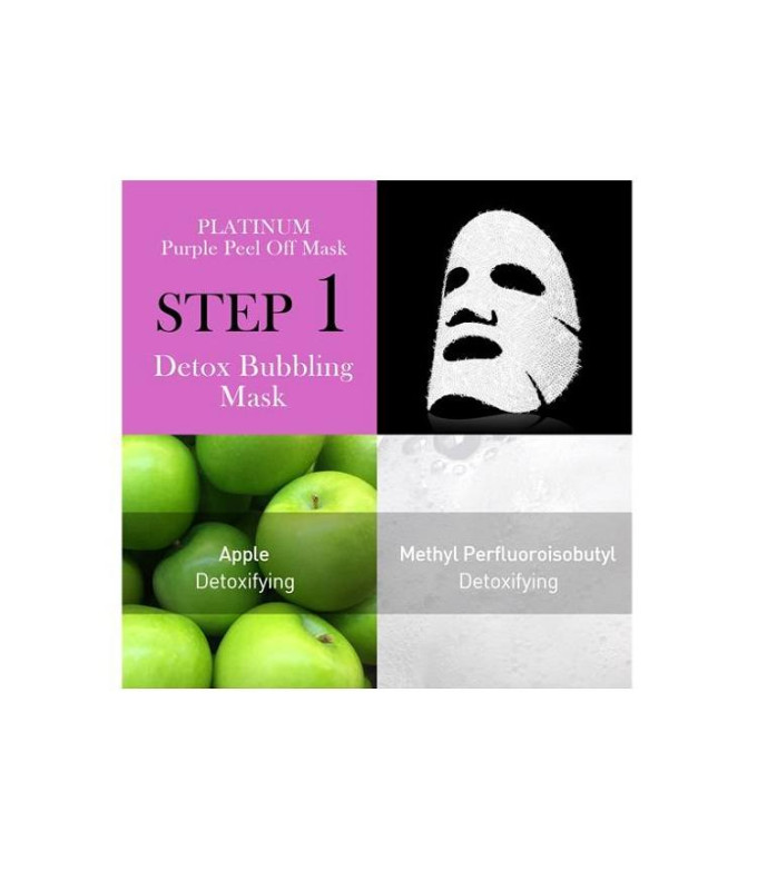 Omg! Platinum Purple Facial Mask Kit