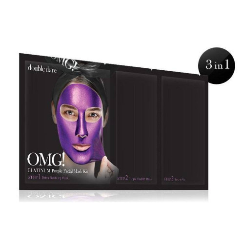 Omg! Platinum Purple Facial Mask Kit