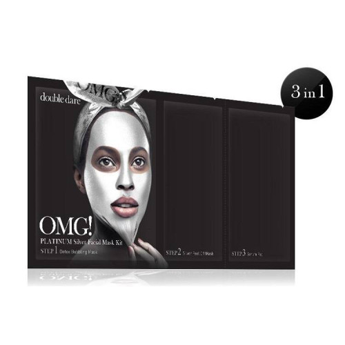 Omg! Platinum Silver Facial Mask Kit