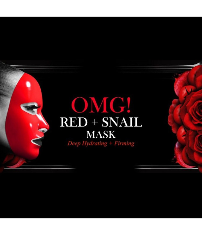 Omg! Red Bubble Deep Cleansing and Exfoliating Mask