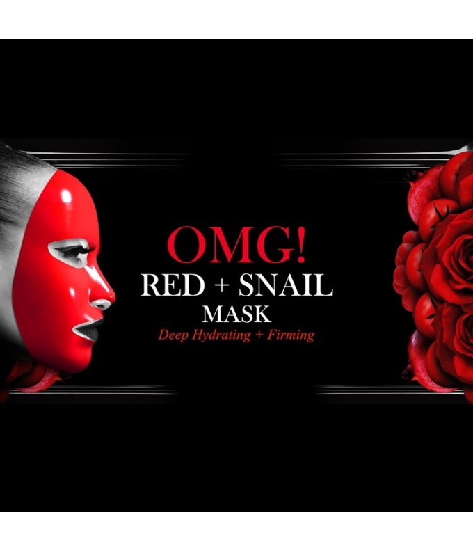 Omg! Red Deep Hydration and Firming Snail Mask