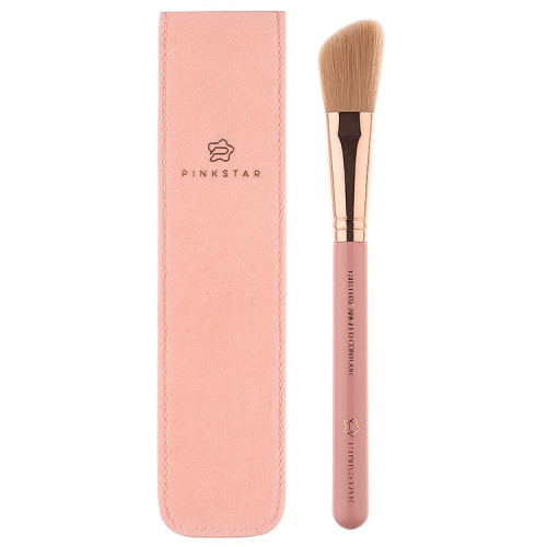  L803 Angled Contour Brush (Rose Gold)