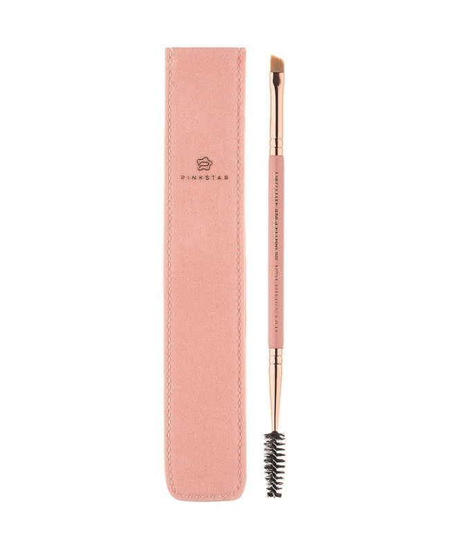  L902 Angled Brow Brush (Rose Gold)