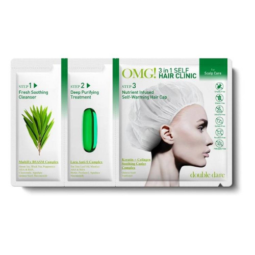 Juuksemask Omg! 3 in 1 Self Hair Clinic Peanaha Hoolduseks
