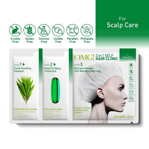 Juuksemask Omg! 3 in 1 Self Hair Clinic Peanaha Hoolduseks