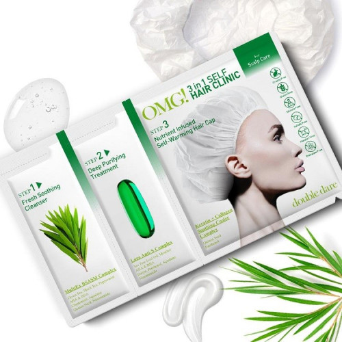 Juuksemask Omg! 3 in 1 Self Hair Clinic Peanaha Hoolduseks