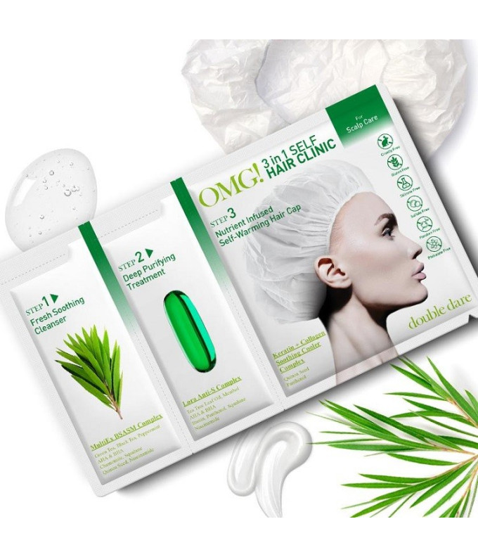 Juuksemask Omg! 3 in 1 Self Hair Clinic Peanaha Hoolduseks