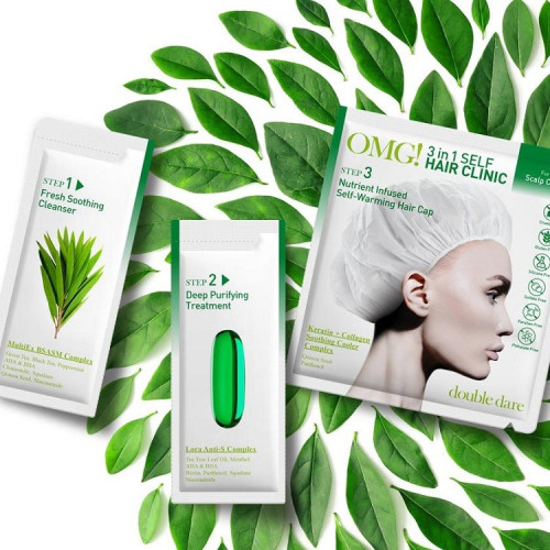Juuksemask Omg! 3 in 1 Self Hair Clinic Peanaha Hoolduseks