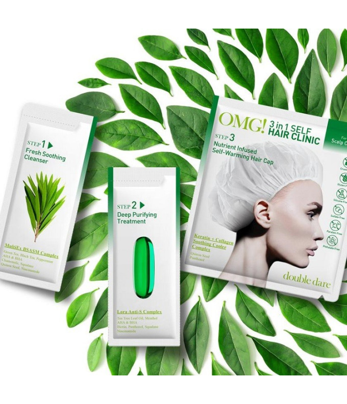 Juuksemask Omg! 3 in 1 Self Hair Clinic Peanaha Hoolduseks