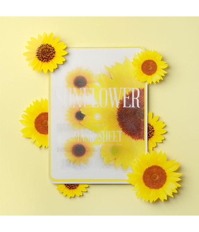  Niisutav Mask Sunflower Flower Sheet