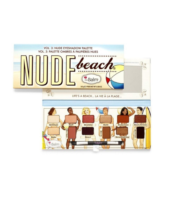 Lauvärvipalett Nude Beach® (12 värvi)