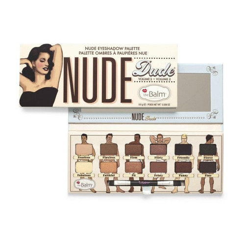 the Balm Cosmetics Lauvärvipalett Nude Dude® (12 värvi)