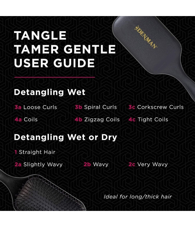 Tangle Tamer Ultra Juuksehari Black