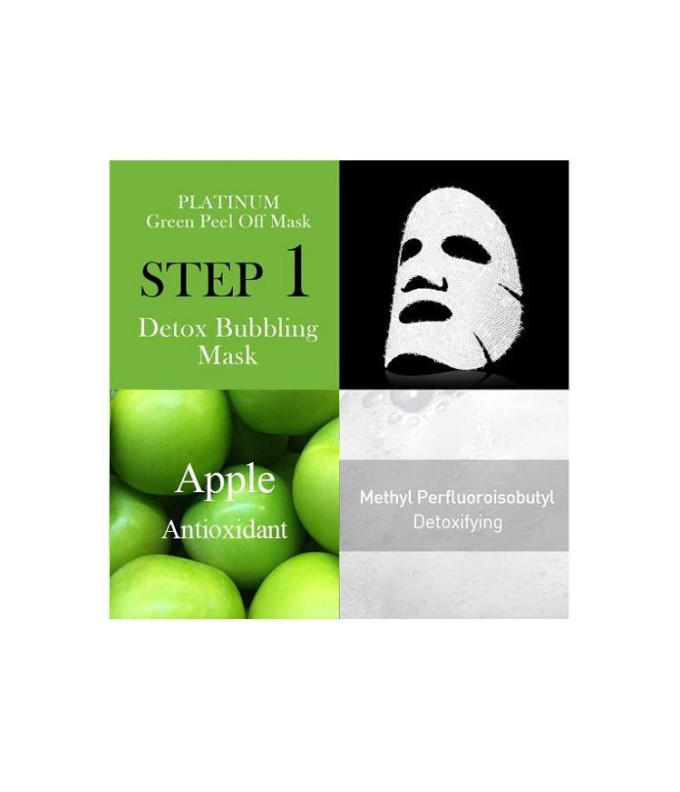 Omg! Platinum Green Facial Mask Kit