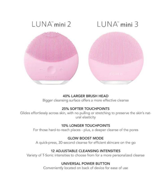  Luna Mini 3 Pearl Pink Nahahooldusvahend