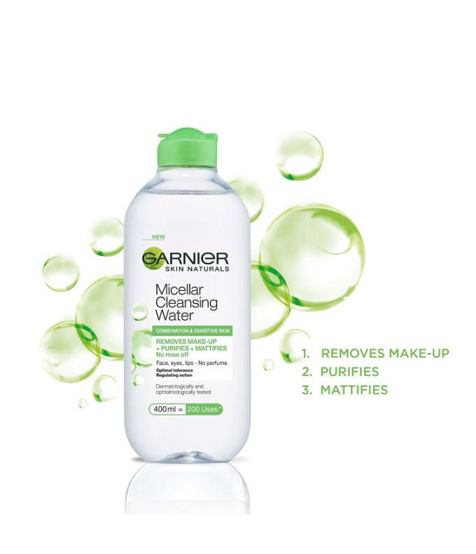  Skin Naturals Mitsellaarvesi Kombineeritud Ja Tundlikule Nahale 400ml