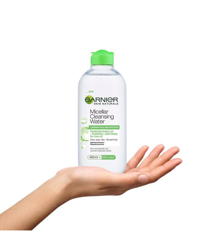  Skin Naturals Mitsellaarvesi Kombineeritud Ja Tundlikule Nahale 400ml