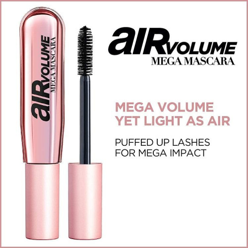 L'Oréal Paris Air Volume Mega Ripsmetušš Black