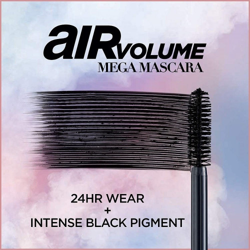 L'Oréal Paris Air Volume Mega Ripsmetušš Black