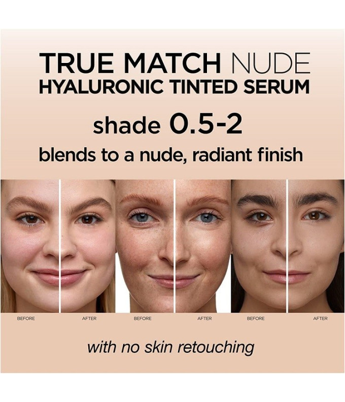 True Match Nude Kontsentreeritud Seerumit Sisaldav Jumestuskreem 30ml