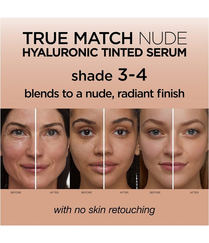 True Match Nude Kontsentreeritud Seerumit Sisaldav Jumestuskreem 30ml