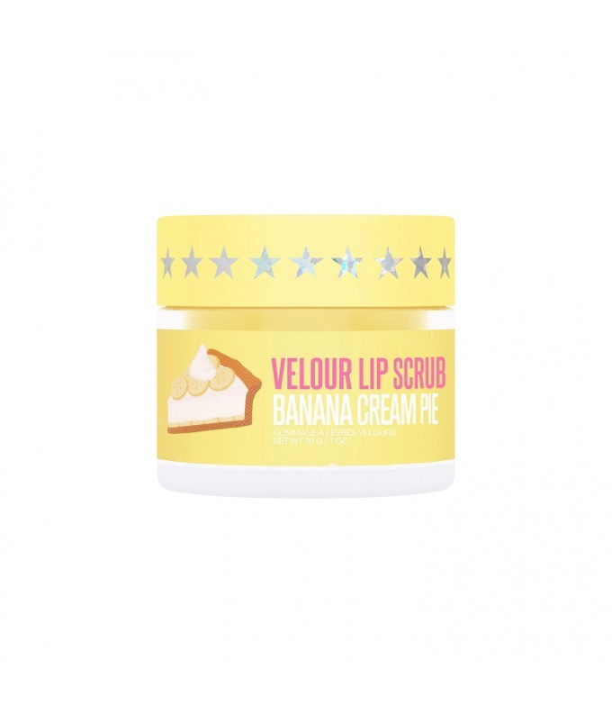 Huulekoorija Velour Lip Scrub Banana Cream Pie