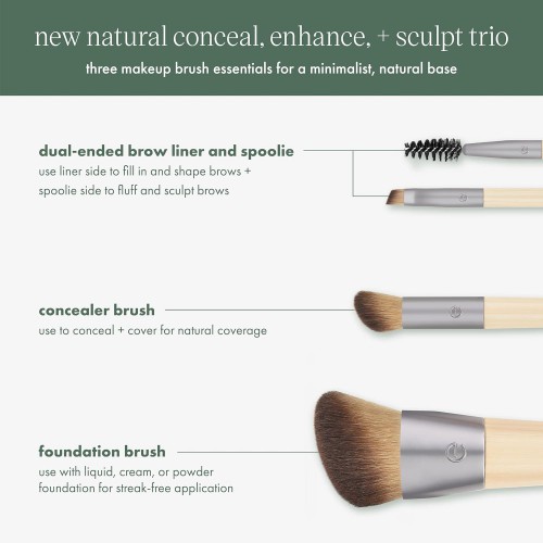 Meigipintslite Komplekt New Natural (3 tk.)